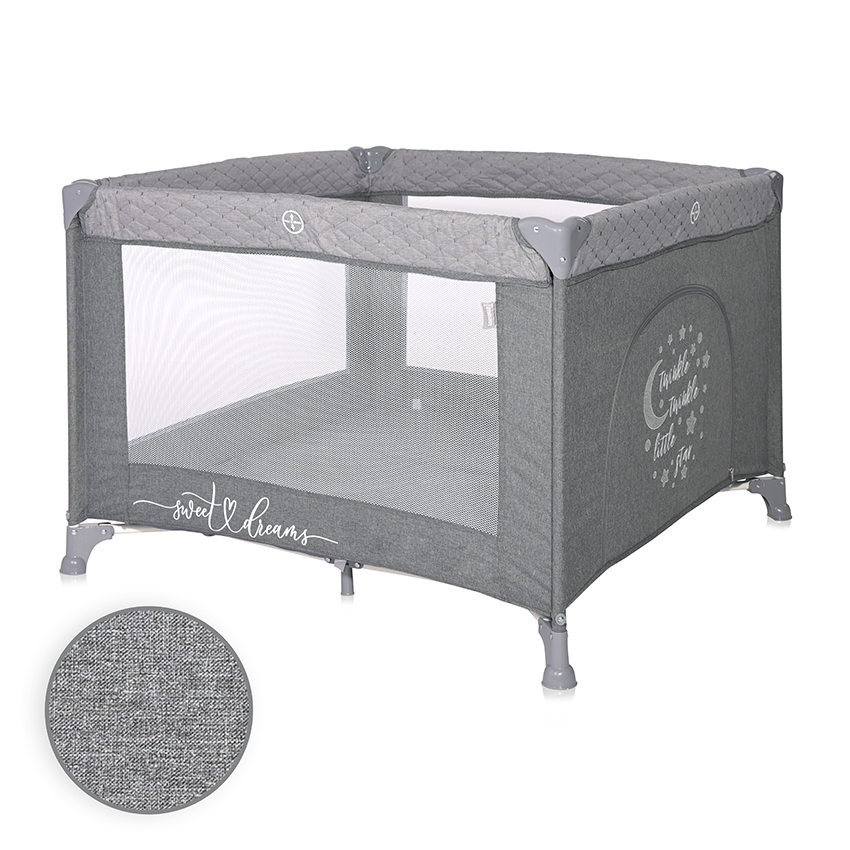 Манеж Sunny Playground Cool Grey Star Манеж Sunny Playground Cool Grey Star