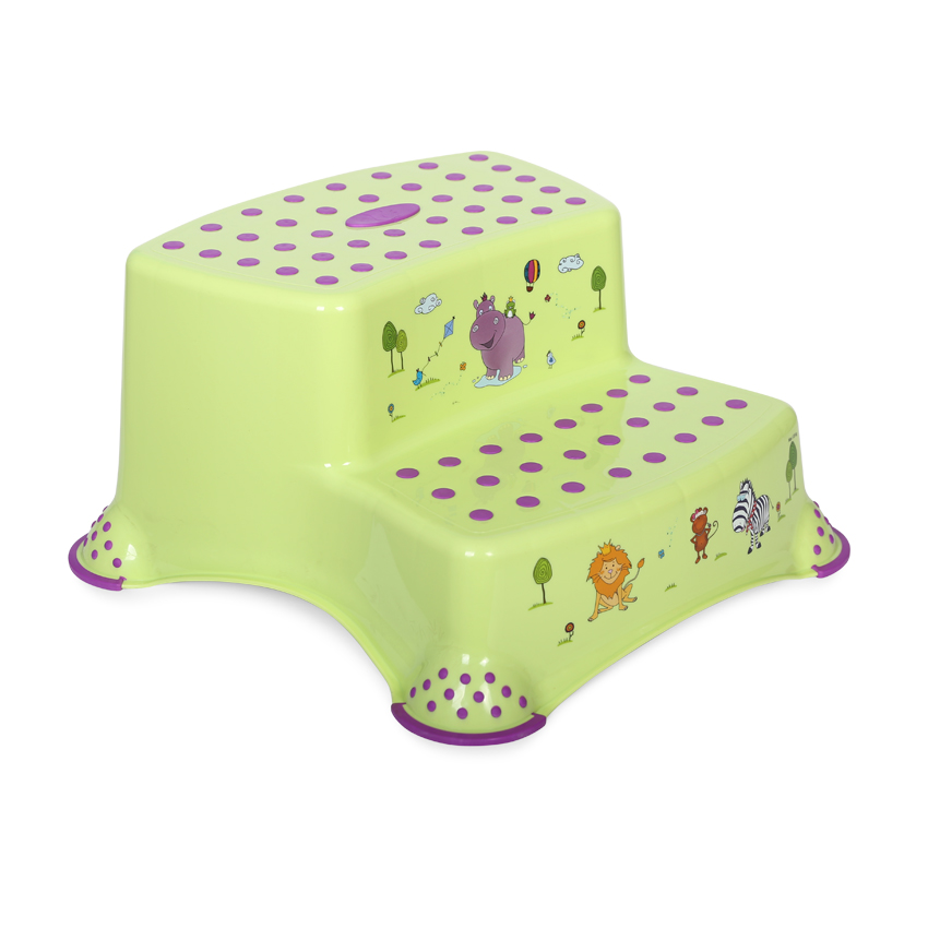 Детская двойная ступенька для ванной Hippo Green Детская двойная ступенька для ванной Hippo Green