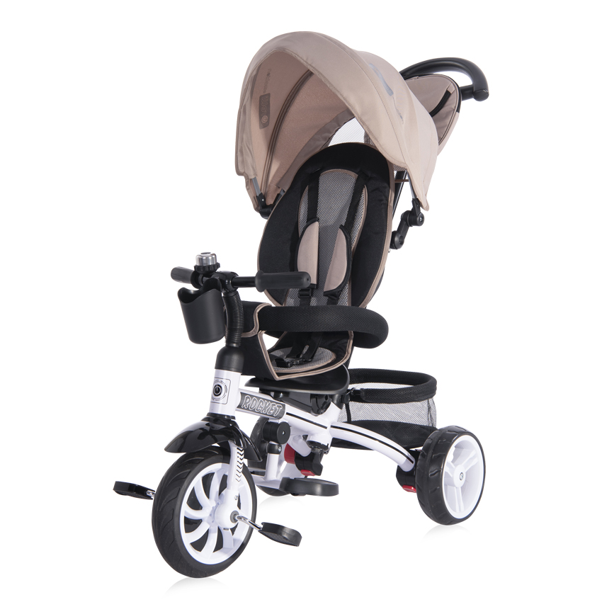 Триколісний велосипед + беговел Rocket Ivory Триколісний велосипед + беговел Rocket Ivory