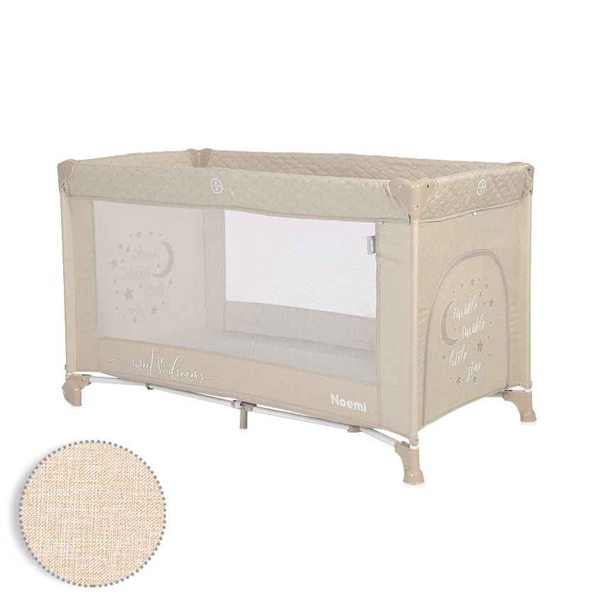 Манеж Noemi 1 Layer Fog Beige Star Манеж Noemi 1 Layer Fog Beige Star