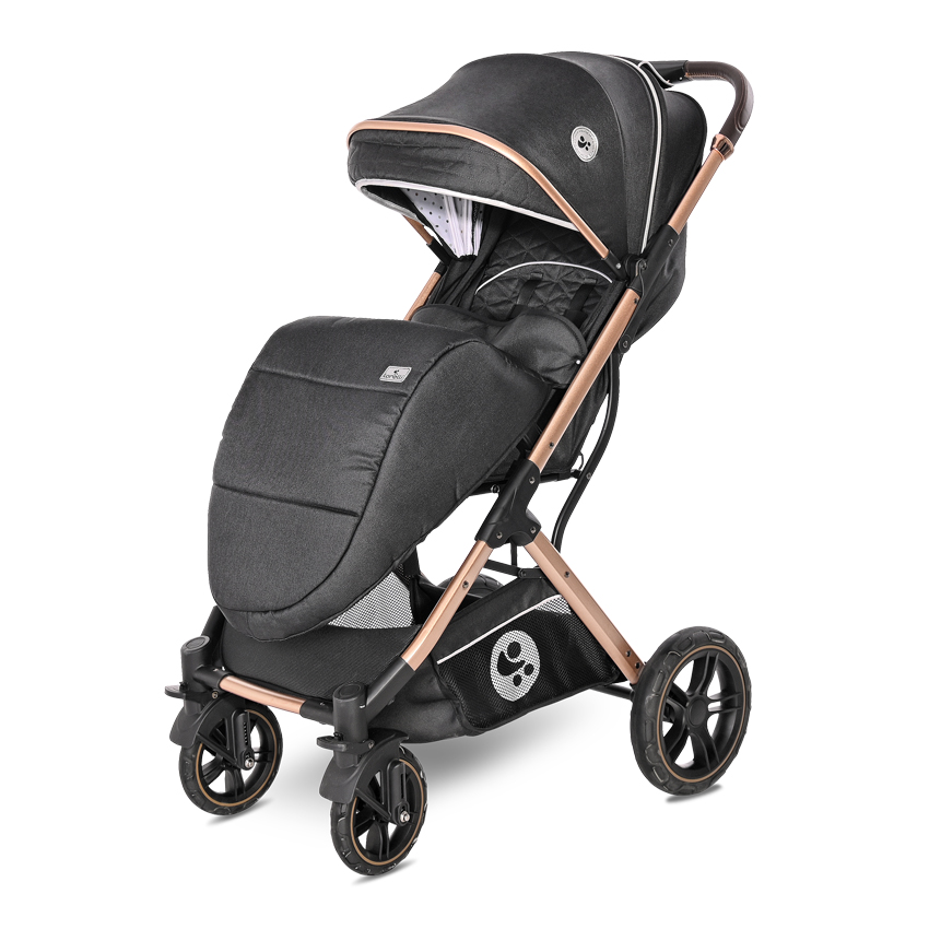 Дитяча прогулянкова коляска Storm Luxe Black Дитяча прогулянкова коляска Storm Luxe Black