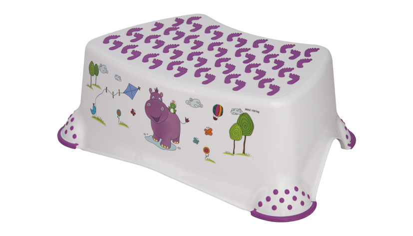 Дитяча сходинка для ванної Hippo White