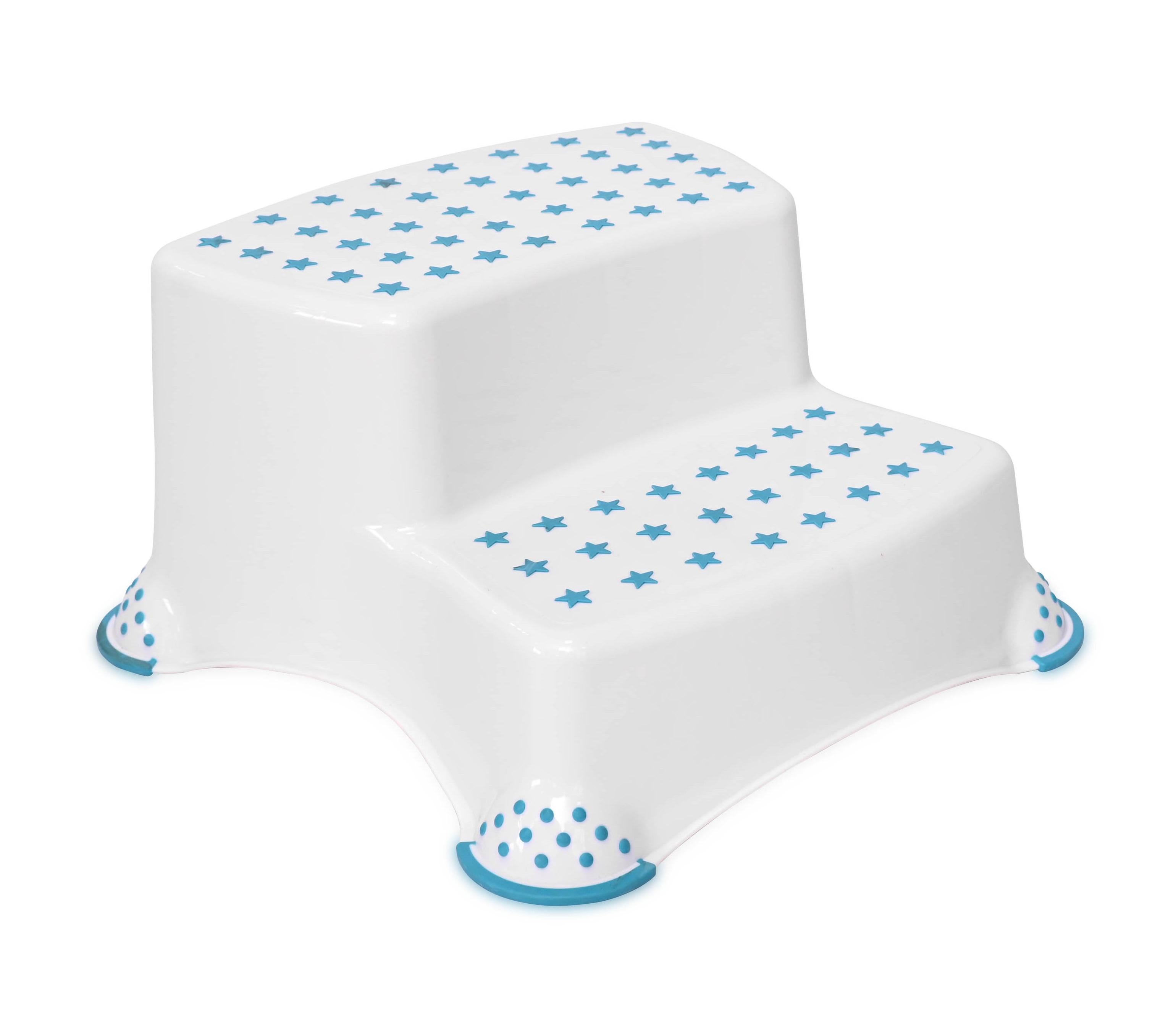 Детская двойная ступенька для ванной Stars Blue Детская двойная ступенька для ванной Stars Blue