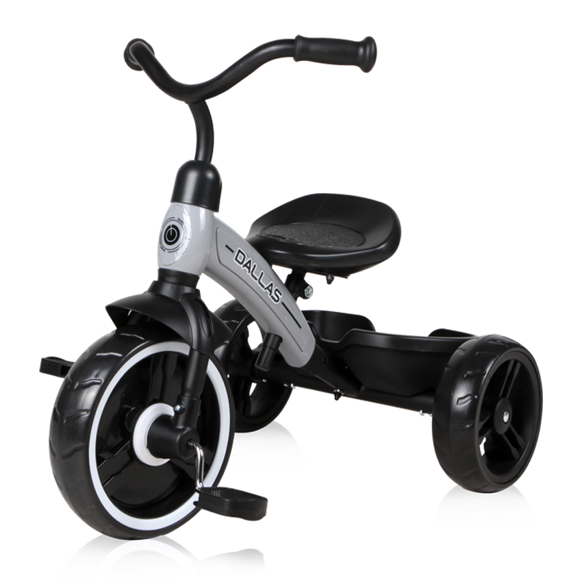 Триколісний велосипед Dallas Grey