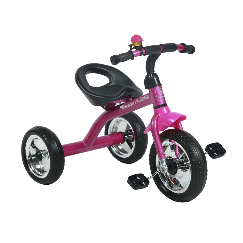 Триколісний велосипед A28 Pink&Black
