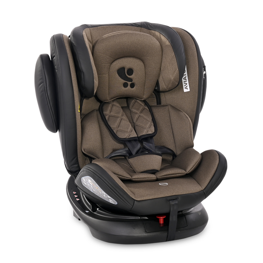 Автокрісло-ребордер Aviator Isofix 0-36 kg Fosil Beige