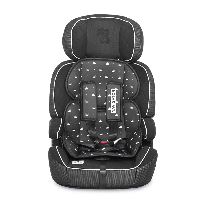 Автокрісло Navigator 9-36 kg Black Crowns