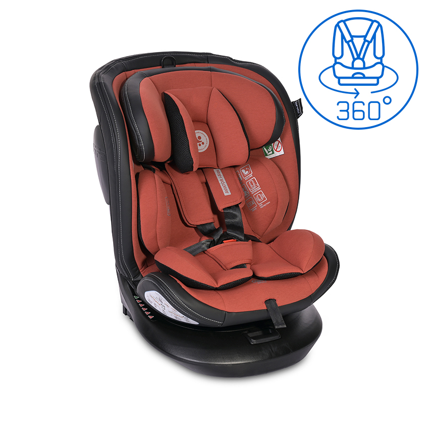 Автокрісло - ребордер Aviator Isofix 0-36 кг Ginger Автокрісло - ребордер Aviator Isofix 0-36 кг Ginger