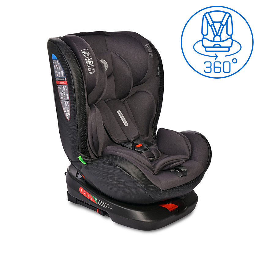 Автокресло - ребордер Nebula Isofix i-Size 0-36 кг Black Автокресло - ребордер Nebula Isofix i-Size 0-36 кг Black