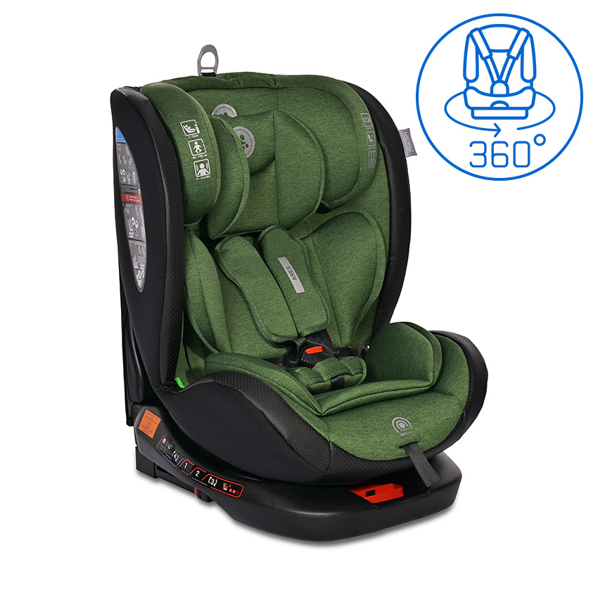 Автокресло Ares I-Size 0-36 кг Green