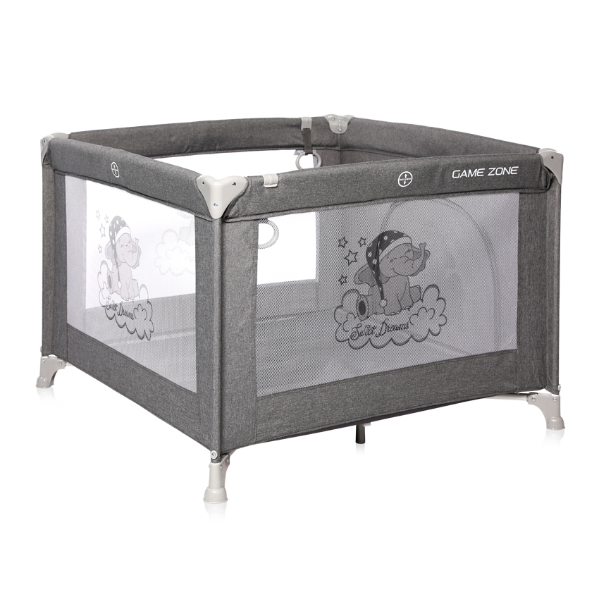 Манеж Game Zone Grey Luxe Манеж Game Zone Grey Luxe