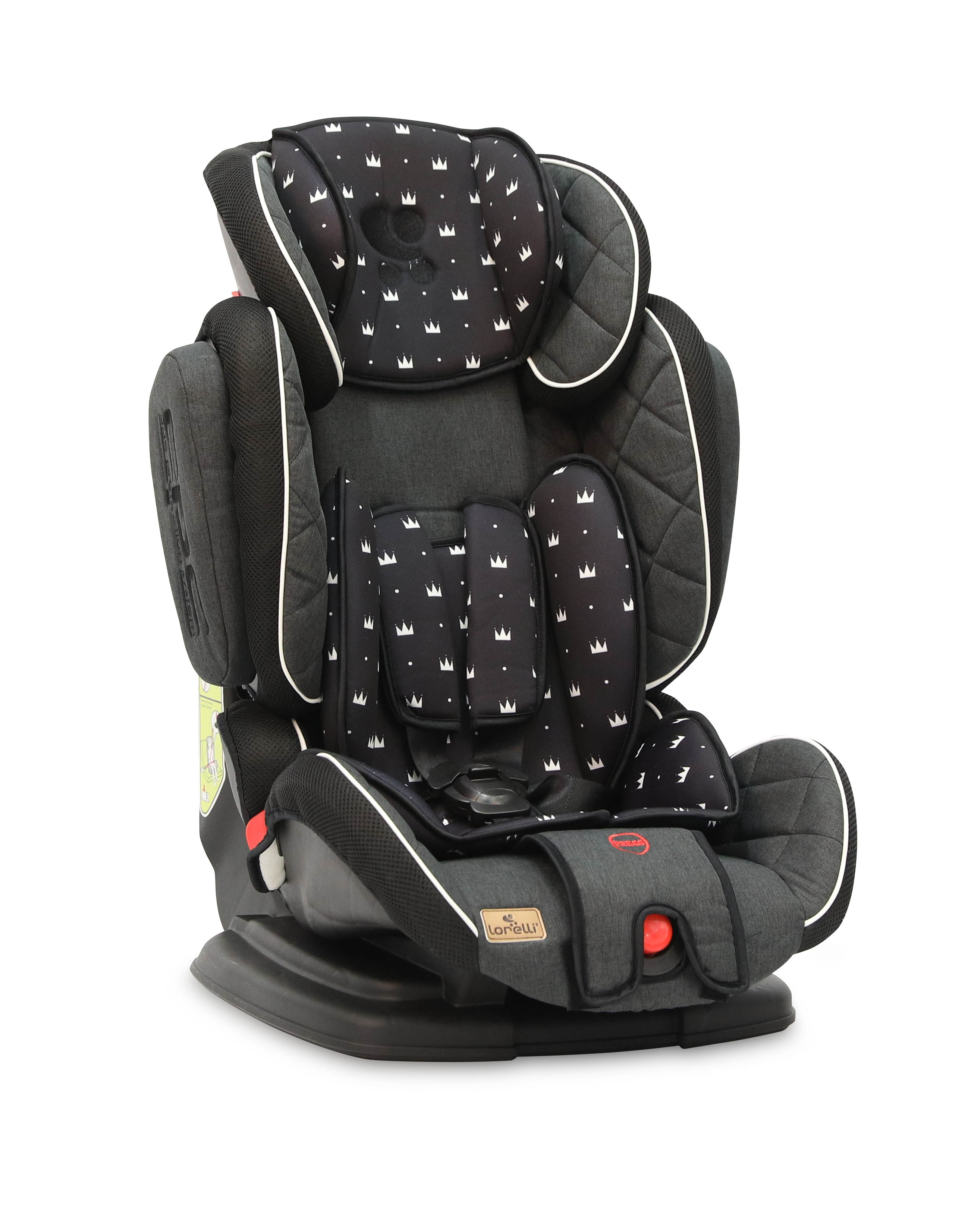 Автокресло Magic Premium SPS Black Crowns