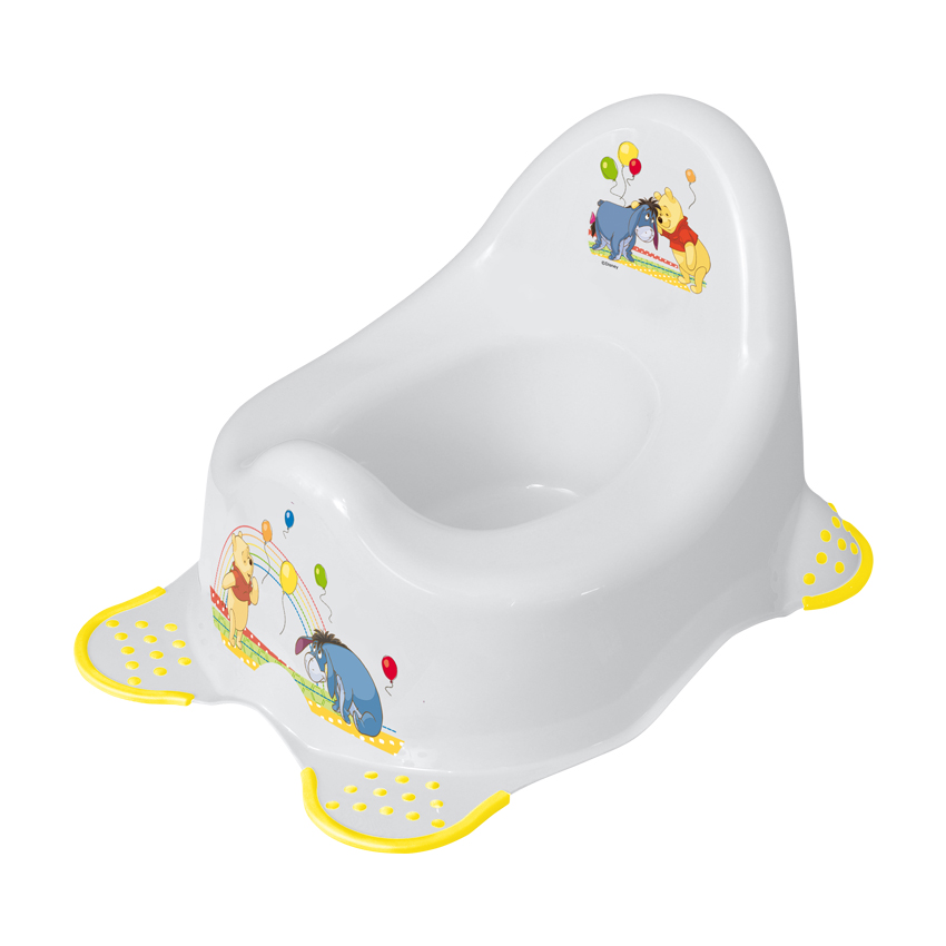 Горшок антискользящий Bear White Горшок антискользящий Bear White