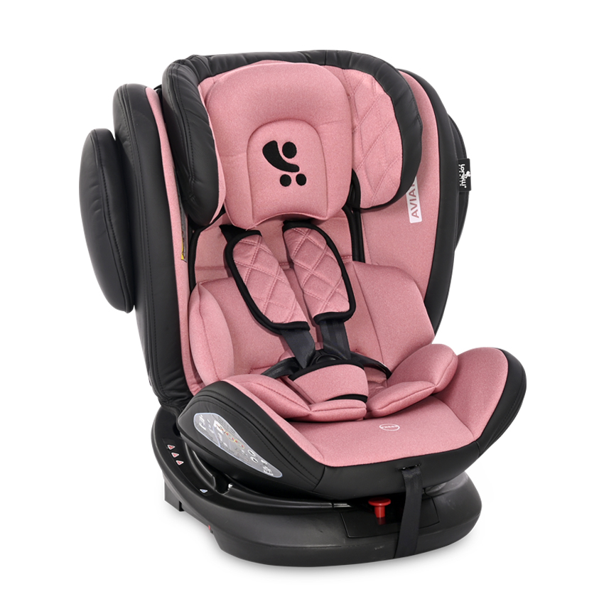 Автокрісло-ребордер Aviator Isofix 0-36 kg Rose