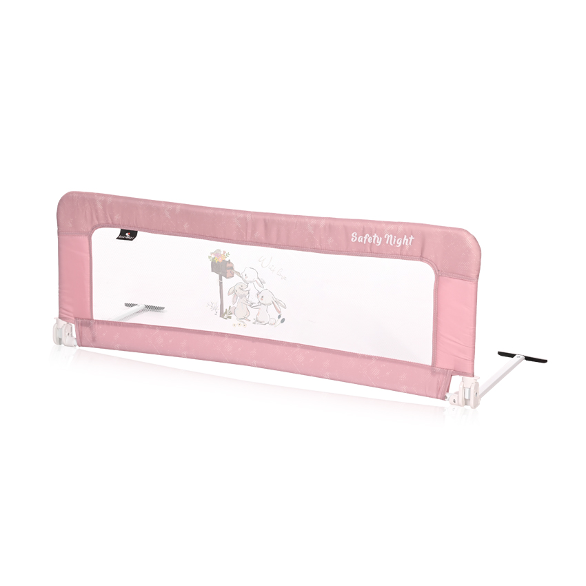 Бар'єр на ліжечко Safety Night Beige Rose Rabbits Бар'єр на ліжечко Safety Night Beige Rose Rabbits