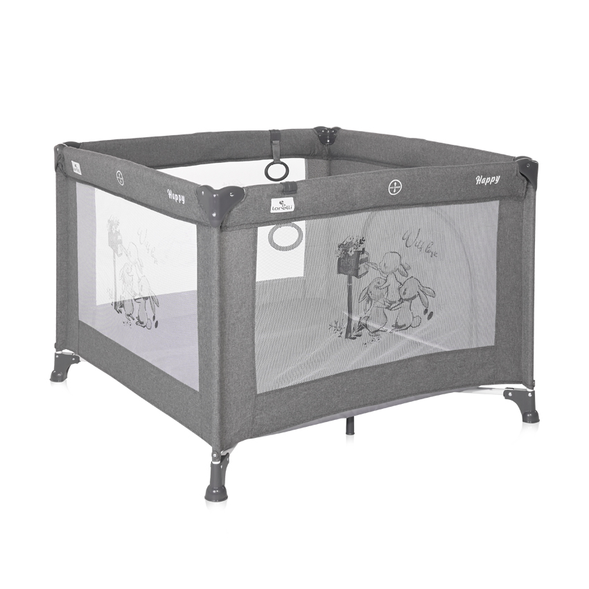 Манеж Happy Game Zone Grey Rabbits Манеж Happy Game Zone Grey Rabbits