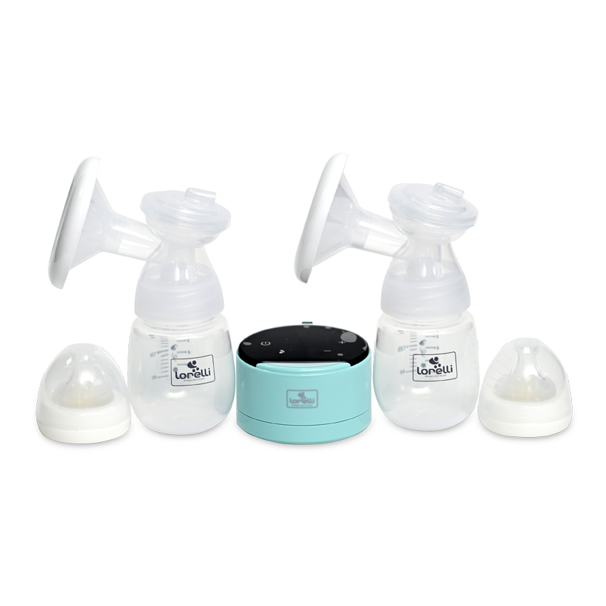 Подвійний електронний молоковідсмоктувач Daily Comfort  Blue