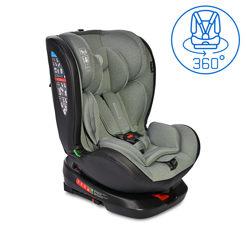 Автокресло - ребордер Nebula Isofix i-Size 0-36 кг Iceberg Green Автокресло - ребордер Nebula Isofix i-Size 0-36 кг Iceberg Green
