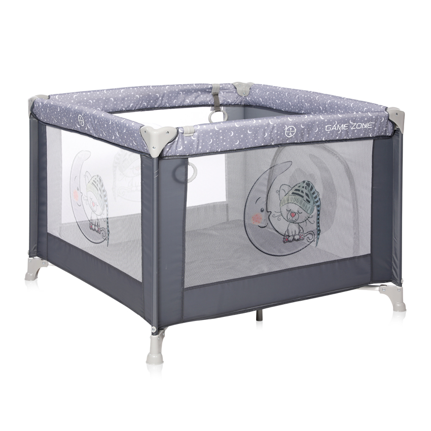 Манеж Game Zone Grey Cute Moon Манеж Game Zone Grey Cute Moon