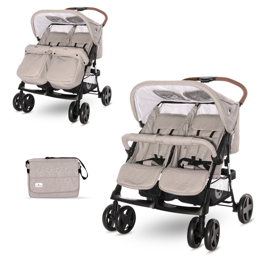 Коляска для двойни Twin String + сумка