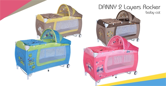 Детская кроватка-манеж Danny 2 rocker