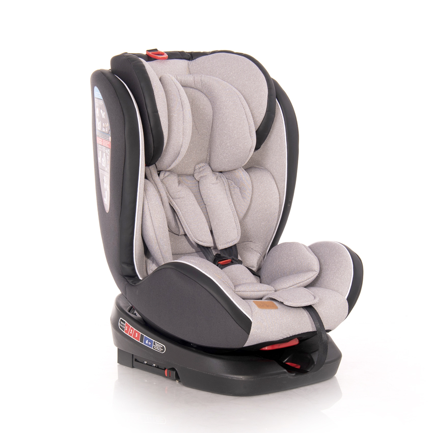 Автокрісло-ребордер Nebula Isofix 0-36 kg Beige