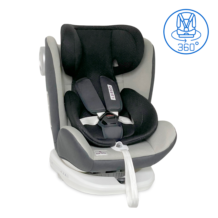 Купить детское автокресло-ребордер lusso sps isofix 0-36 kg string ...