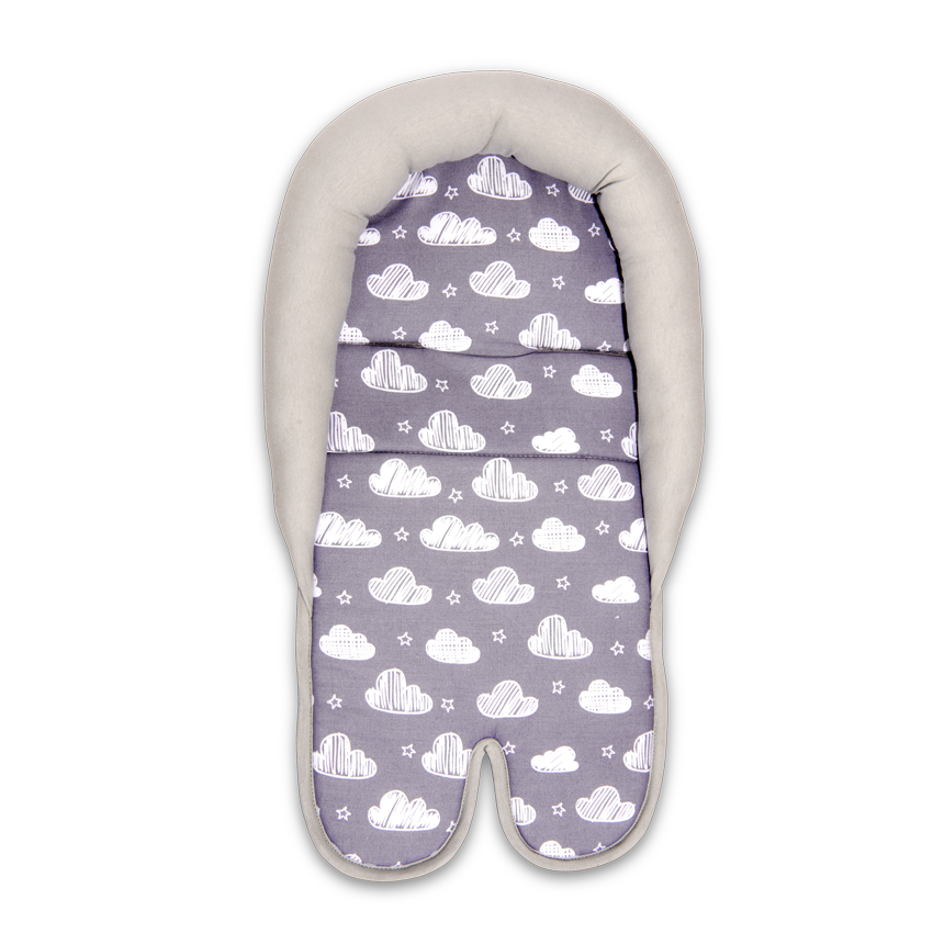 Вкладыш в автокресло Clouds Grey