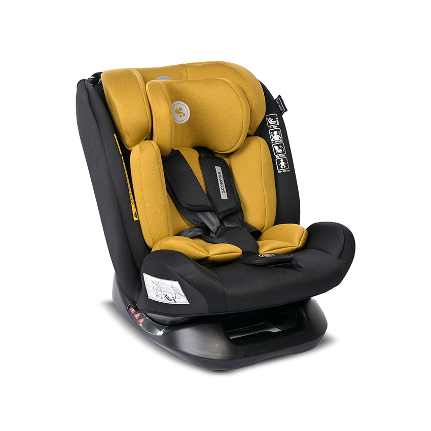 Автокрісло Scorpius I-Size 0-36 кг Lemon Curry