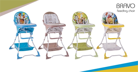 Cтульчик для кормления BRAVO - обзор