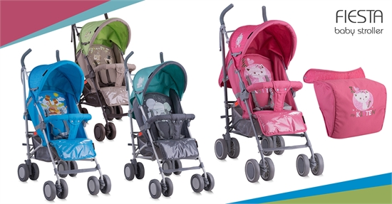 Прогулочная коляска FIESTA Lorelli - обзор