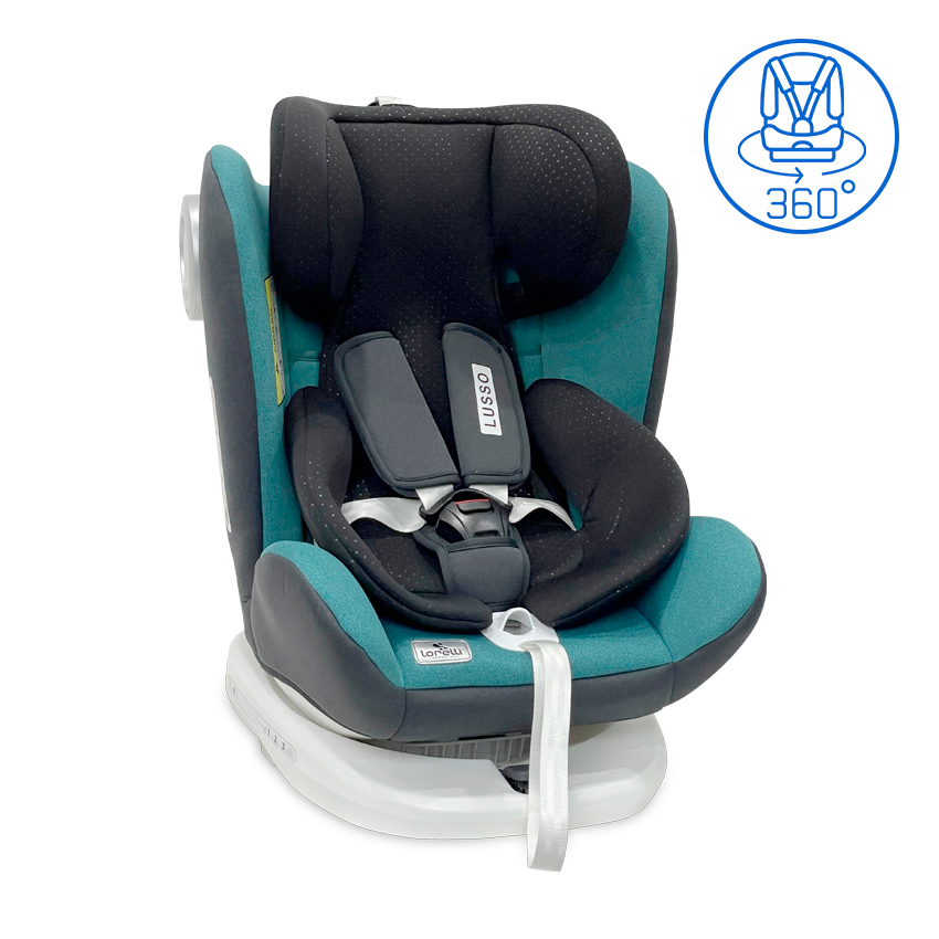 Автокресло-ребордер Lusso SPS isofix 0-36 kg Brittany Blue Автокресло-ребордер Lusso SPS isofix 0-36 kg Brittany Blue